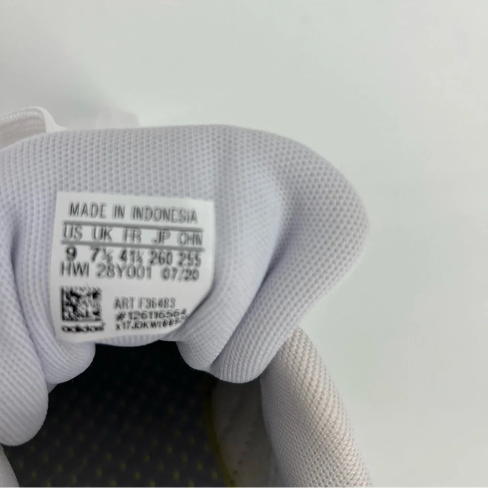 Adidas Classic White Sneakers with Black Stripes